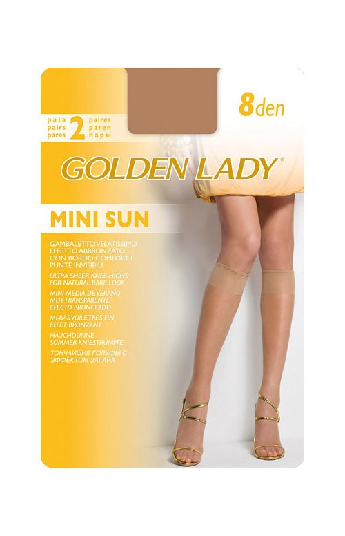 Podkolanówki Golden Lady Mini Sun 8 den A'2